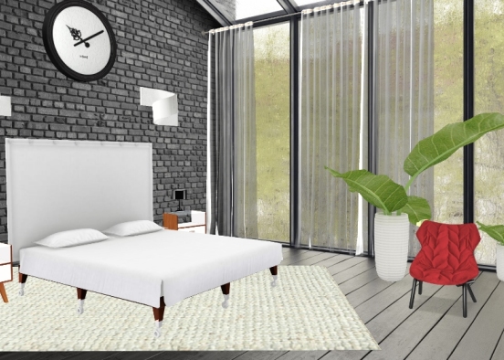 Bedroom concept Design Rendering