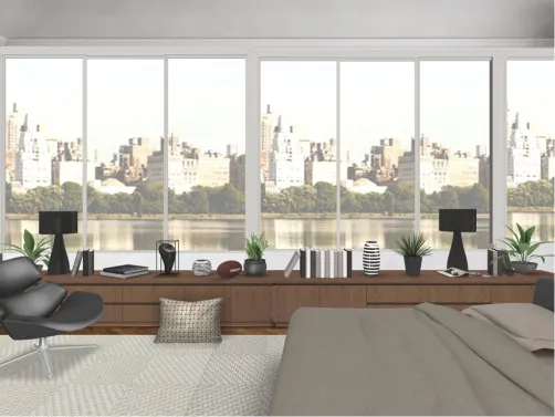 Master Bedroom - Condominium 