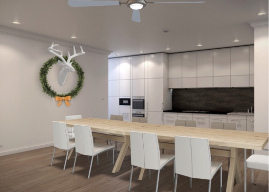 Christmas lunch Design Rendering
