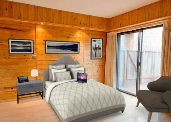 Bedroom-modern lifestyle Design Rendering