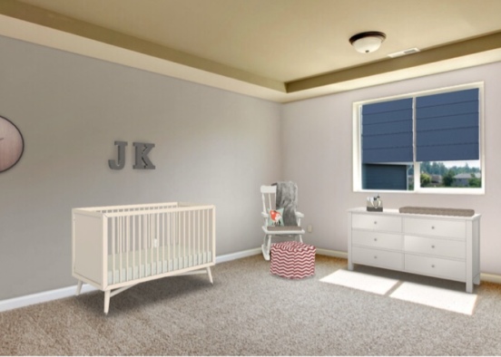 baby room!! 💙💙 Design Rendering