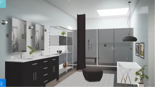 Updated Master Bath