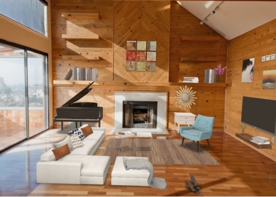 bright living room ✨ Design Rendering