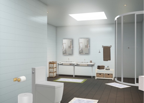 Bath room-1 Design Rendering