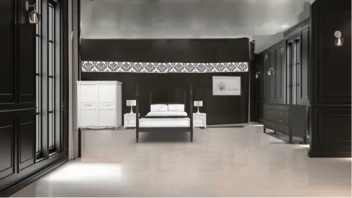 Black And White Bedroom
