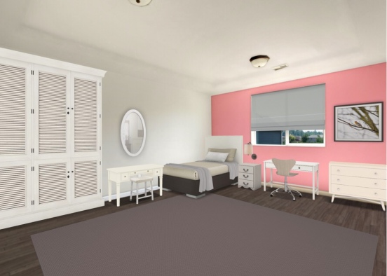 Madison’s Bedroom  Design Rendering