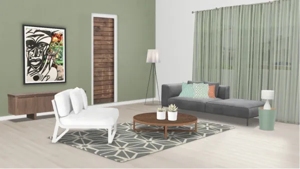 Professional interior design created with Homestyler 3D design software
