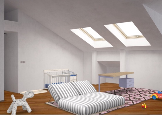 share a room Design Rendering