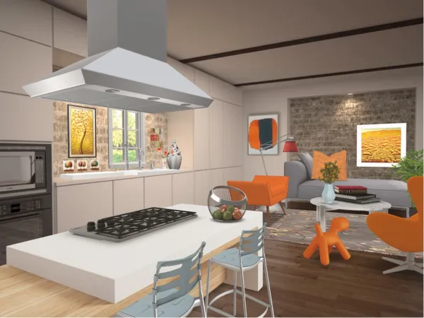 Professional interior design created with Homestyler 3D design software