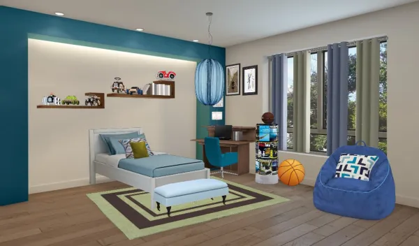 Professional interior design created with Homestyler 3D design software