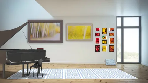 Modern Art Studio