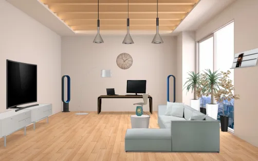 This is not just an office it's a place to sit and chill. 