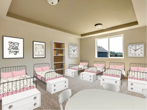 when you put six kids in one bedroom but don’t think to use bunk beds 