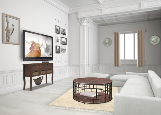 Rags to ritchess living room Design Rendering