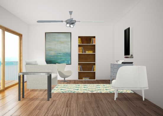 dream livingroom Design Rendering