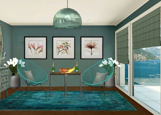 Teal for Two Design Rendering