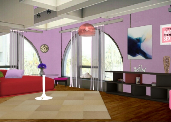 Stanza pink Design Rendering