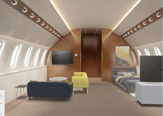 My dream private jet Design Rendering