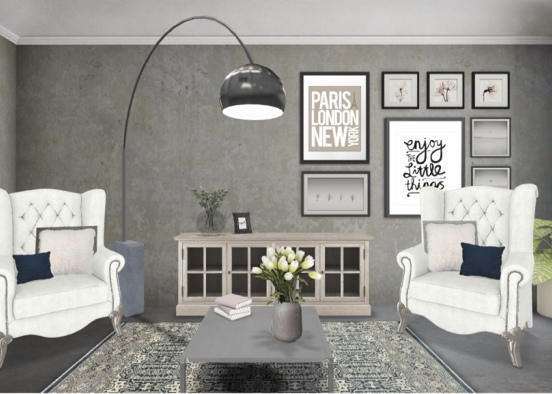 Chaby chic Design Rendering