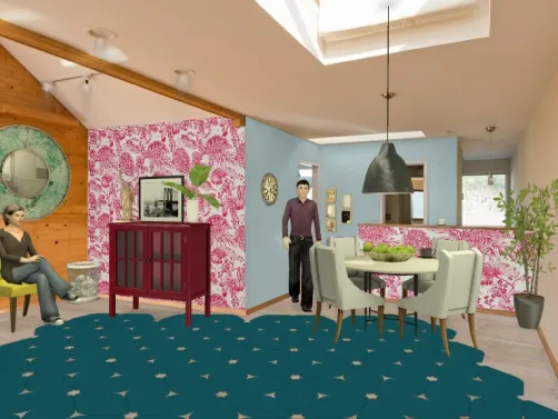 Casual dining room