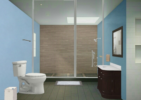 Banheiro dete Design Rendering