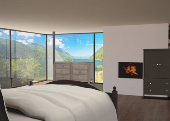 Classsic Bedrooms Design Rendering