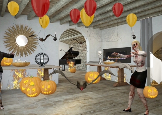 Death Day Party  Design Rendering