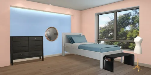 A simple bedroom desinge for any age😀