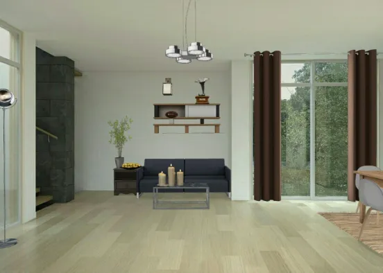 Living room #6 Design Rendering
