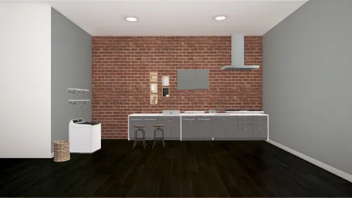 Kitchen decor loft style