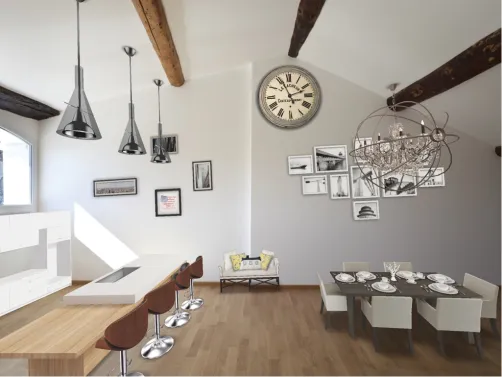 Country dining room