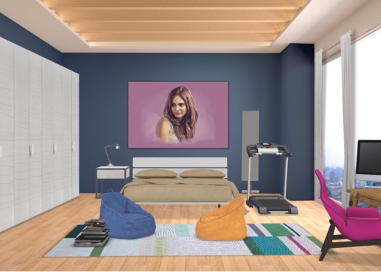 the colorful life of Maria Design Rendering