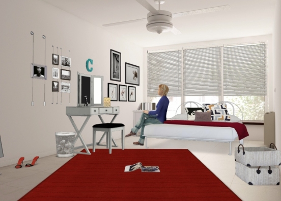 Dormitorio C Design Rendering