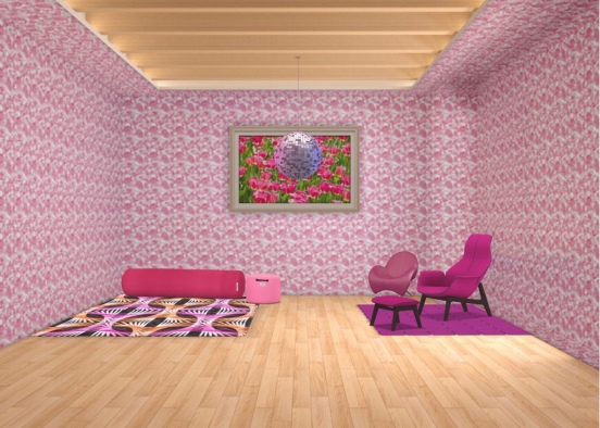 Room of Pink Design Rendering