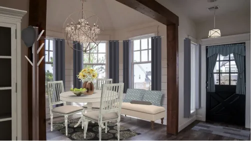 Small dining nook