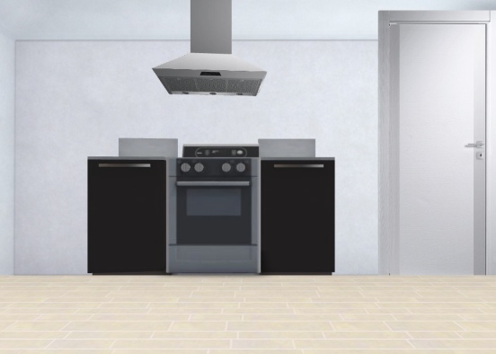 Right wall kitchen 3 Design Rendering