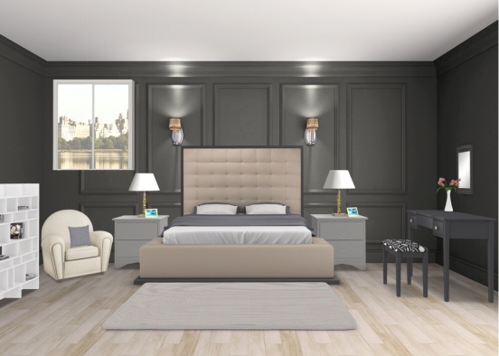 master bedroom  Design Rendering