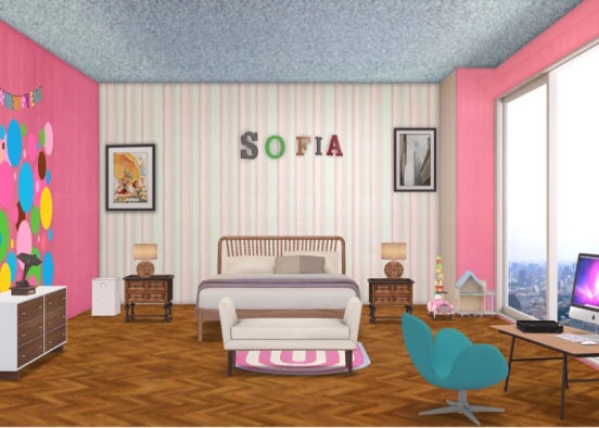 sofia room Design Rendering