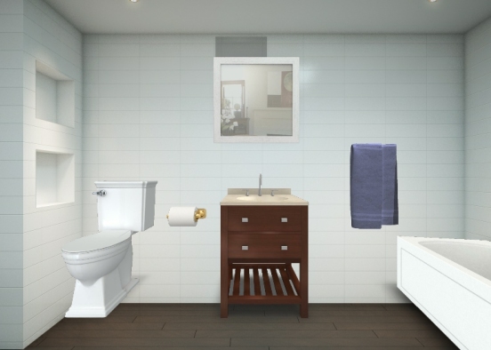 My bathroom Design Rendering