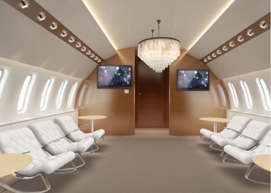 Jet room Design Rendering