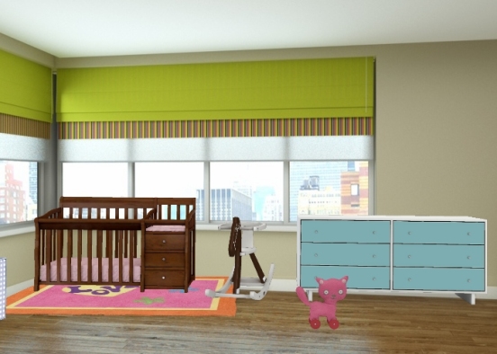 Babys Room Design Rendering