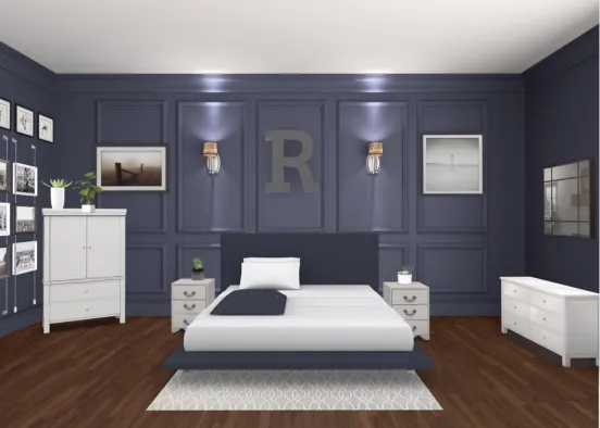 Rachel’s Bedroom Design Rendering