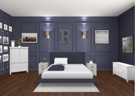 Rachel’s Bedroom Design Rendering