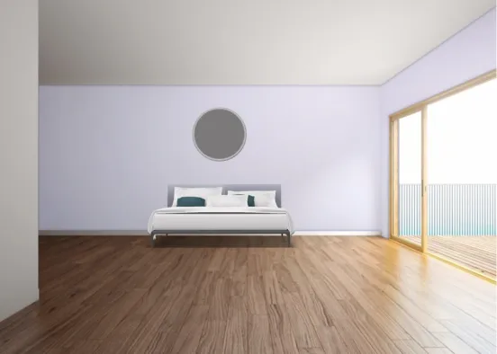 Chambre avec palo Design Rendering