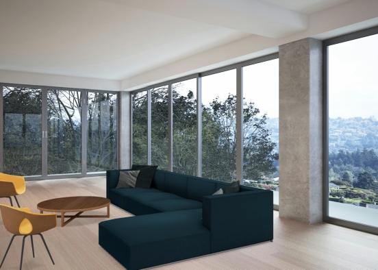 Living room design #1 Design Rendering