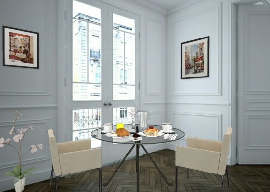 Breakfast with a view Design Rendering
