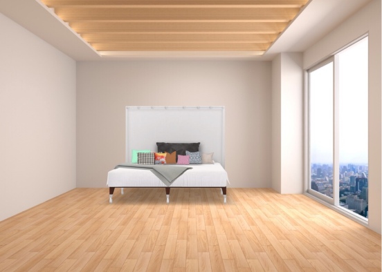 unfinished bedroom Design Rendering