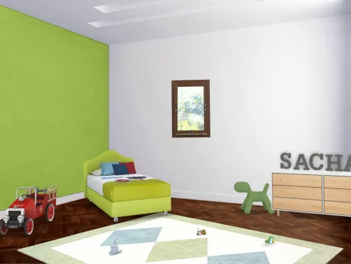 cuarto de Sacha 