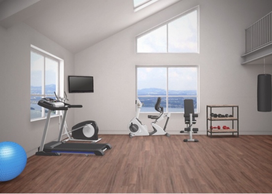 Worry-Free Workout Design Rendering