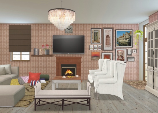 THE LIVING ROOM IN YOUR GRANDPARENTS HOUSE  Design Rendering